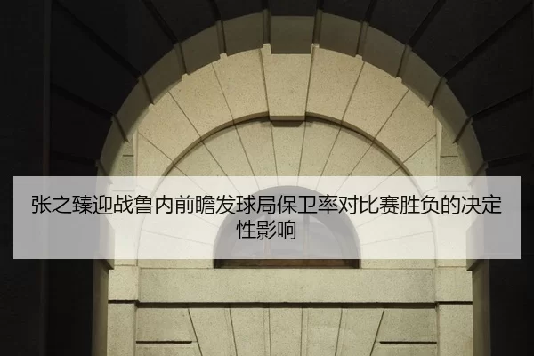 张之臻迎战鲁内前瞻发球局保卫率对比赛胜负的决定性影响